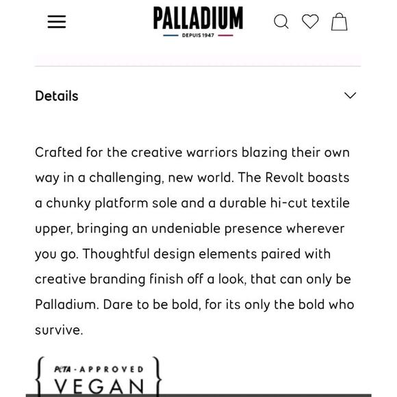 PALLADIUM Revolt HI TX 97242-010M Women's Size US 9 Chunky Platform Shoe - Picture 13 of 14